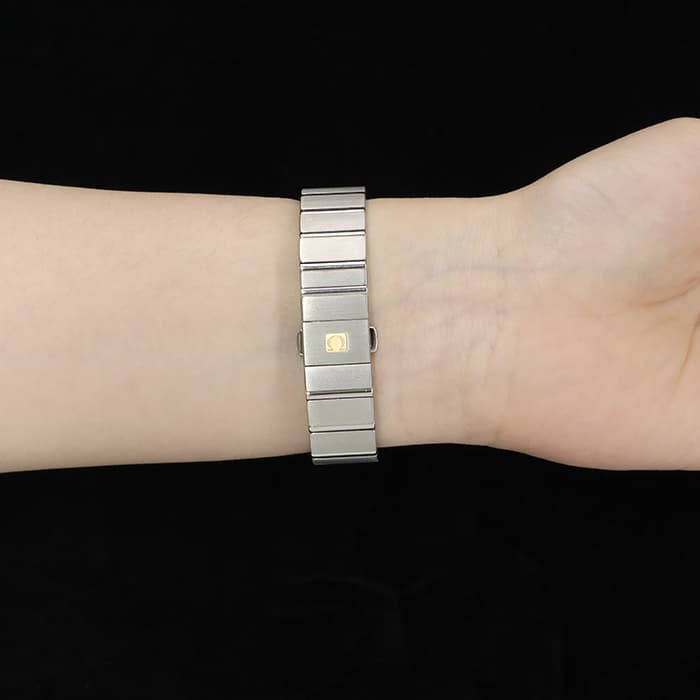 OMEGA オメガ コンステレーション クォーツ 27MM 123.10.27.60.05.001 ホワイトシェル 27