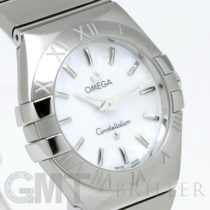 OMEGA オメガ コンステレーション クォーツ 27MM 123.10.27.60.05.001 ホワイトシェル 4