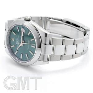 ROLEX ロレックス デイトジャスト 41 126300 ミントグリーン オイスターブレスレット