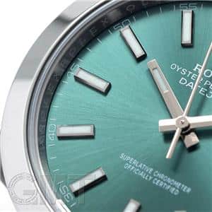 ROLEX ロレックス デイトジャスト 41 126300 ミントグリーン オイスターブレスレット