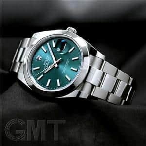 ROLEX ロレックス デイトジャスト 41 126300 ミントグリーン オイスターブレスレット
