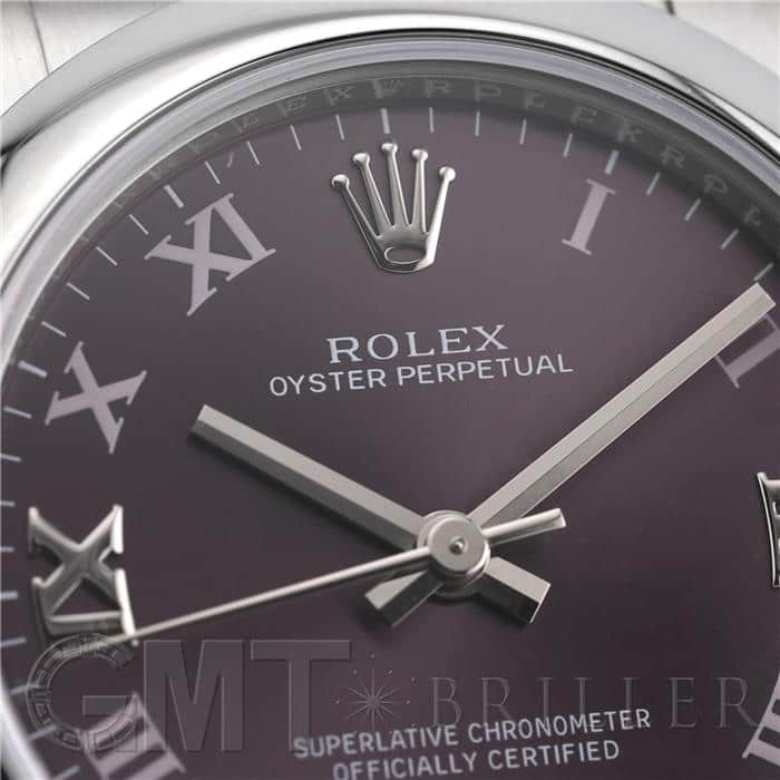 ROLEX ロレックス オイスターパーペチュアル 31mm 177200 レッドグレープ 16