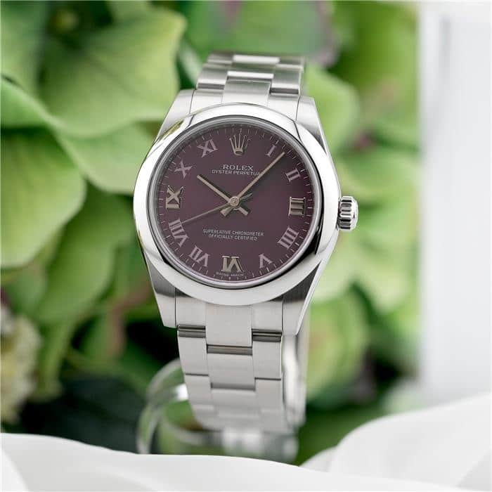 ROLEX ロレックス オイスターパーペチュアル 31mm 177200 レッドグレープ 2