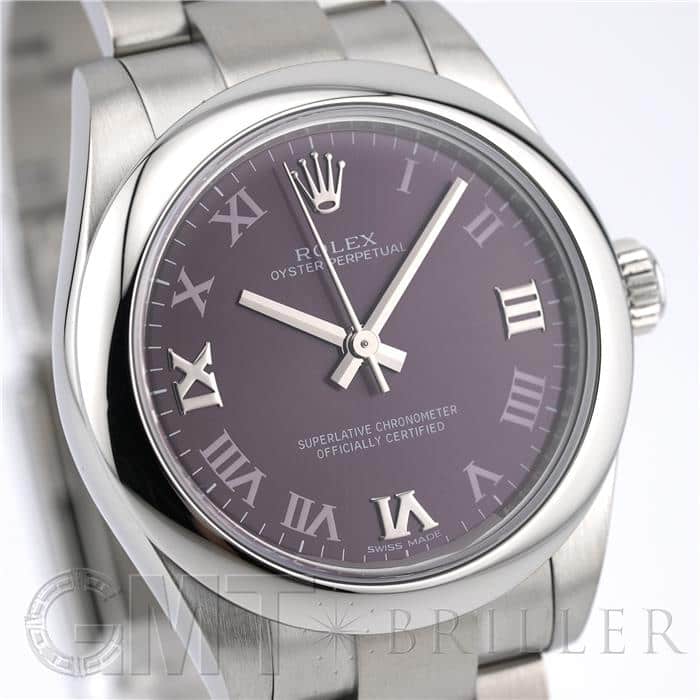 ROLEX ロレックス オイスターパーペチュアル 31mm 177200 レッドグレープ 6