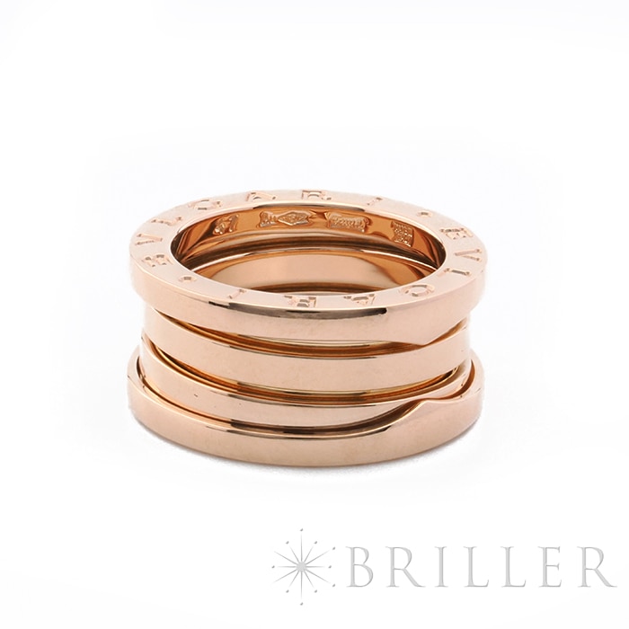 BVLGARI ブルガリ ビーゼロ1 リング ピンクゴールド 7号 335928 メイン