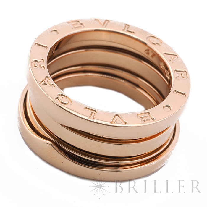 BVLGARI ブルガリ ビーゼロ1 リング ピンクゴールド 7号 335928 10