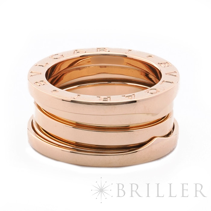 BVLGARI ブルガリ ビーゼロ1 リング ピンクゴールド 7号 335928 1