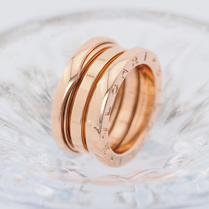 BVLGARI ブルガリ ビーゼロ1 リング ピンクゴールド 7号 335928 2