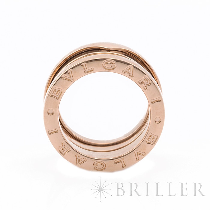 BVLGARI ブルガリ ビーゼロ1 リング ピンクゴールド 7号 335928 3