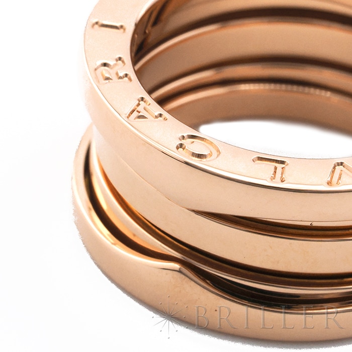 BVLGARI ブルガリ ビーゼロ1 リング ピンクゴールド 7号 335928 5