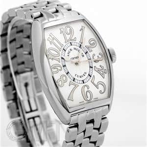 FRANCK MULLER フランク・ミュラー トノーカーべックス 5850SC シルバーレリーフ
