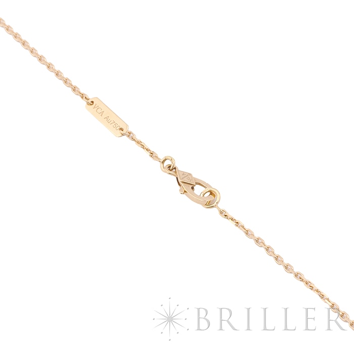 Van Cleef & Arpels ヴァン クリーフ&アーペル アルハンブラ ヴィンテージ アルハンブラ ペンダント ネックレス イエローゴールド マラカイト VCARO9VA00 9