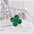 Van Cleef & Arpels ヴァン クリーフ&アーペル アルハンブラ ヴィンテージ アルハンブラ ペンダント ネックレス イエローゴールド マラカイト VCARO9VA00 2