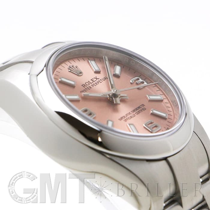 ROLEX ロレックス オイスターパーペチュアル 176200 ピンク 369 18