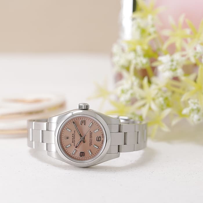 ROLEX ロレックス オイスターパーペチュアル 176200 ピンク 369 2