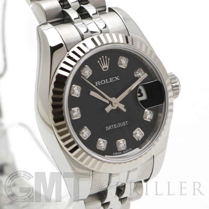 ROLEX ロレックス デイトジャスト 179174G ブラック コンピューター ランダムシリアル 13