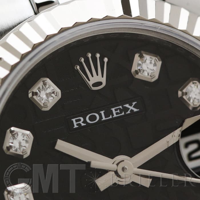ROLEX ロレックス デイトジャスト 179174G ブラック コンピューター ランダムシリアル 15