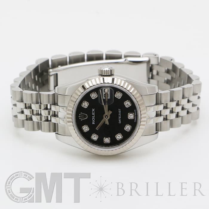 ROLEX ロレックス デイトジャスト 179174G ブラック コンピューター ランダムシリアル 19