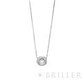 CARTIER カルティエ トリニティ ルバン ネックレス 0.72Ct ダイヤモンド ホワイトゴールド メイン