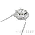 CARTIER カルティエ トリニティ ルバン ネックレス 0.72Ct ダイヤモンド ホワイトゴールド 10