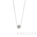 CARTIER カルティエ トリニティ ルバン ネックレス 0.72Ct ダイヤモンド ホワイトゴールド 1