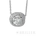 CARTIER カルティエ トリニティ ルバン ネックレス 0.72Ct ダイヤモンド ホワイトゴールド 3