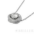 CARTIER カルティエ トリニティ ルバン ネックレス 0.72Ct ダイヤモンド ホワイトゴールド 5