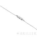 CARTIER カルティエ トリニティ ルバン ネックレス 0.72Ct ダイヤモンド ホワイトゴールド 6