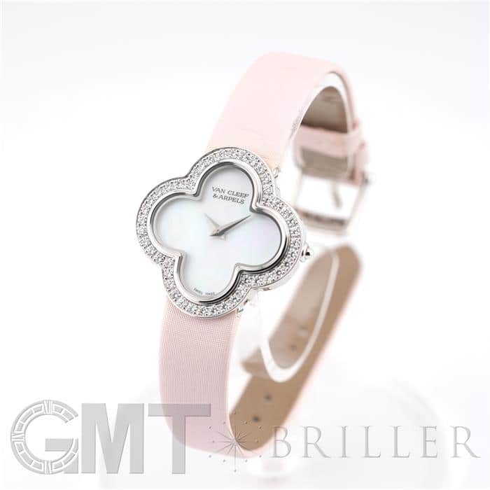 Van Cleef & Arpels ヴァン クリーフ&アーペル アルハンブラ ウォッチ スモールモデル ホワイトゴールド VCARM95800 1