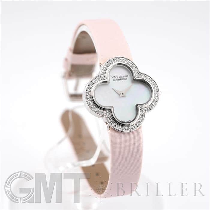 Van Cleef & Arpels ヴァン クリーフ&アーペル アルハンブラ ウォッチ スモールモデル ホワイトゴールド VCARM95800 19