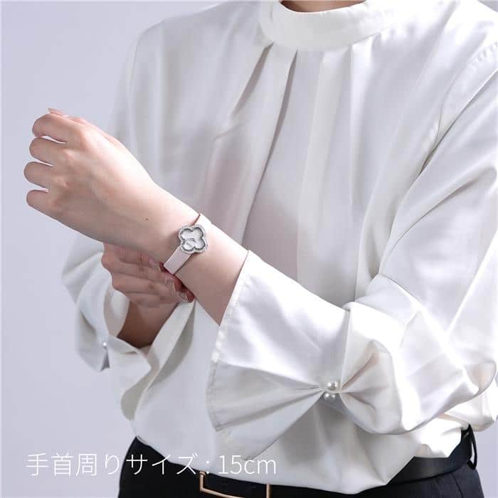 Van Cleef & Arpels ヴァン クリーフ&アーペル アルハンブラ ウォッチ スモールモデル ホワイトゴールド VCARM95800 29