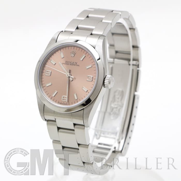 ROLEX ロレックス オイスターパーペチュアル 67480 ピンク369 U番 12