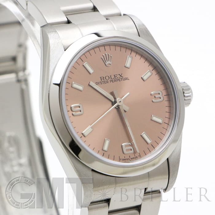 ROLEX ロレックス オイスターパーペチュアル 67480 ピンク369 U番 15