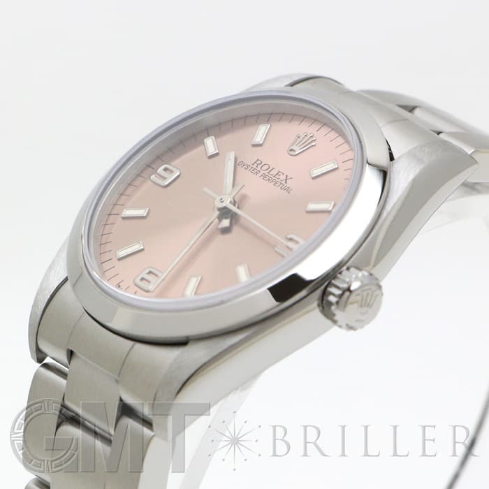 ROLEX ロレックス オイスターパーペチュアル 67480 ピンク369 U番 18