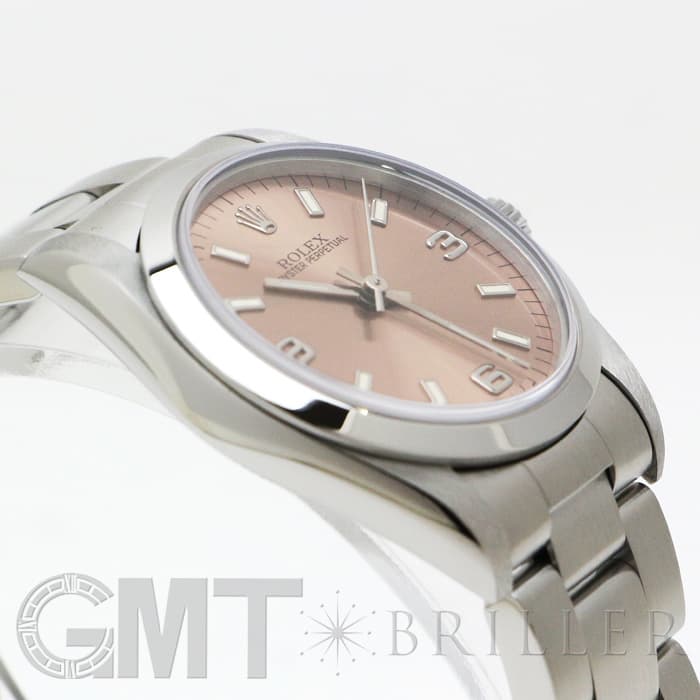 ROLEX ロレックス オイスターパーペチュアル 67480 ピンク369 U番 19