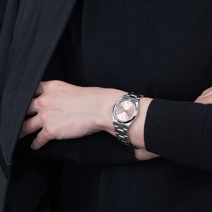 ROLEX ロレックス オイスターパーペチュアル 67480 ピンク369 U番 28