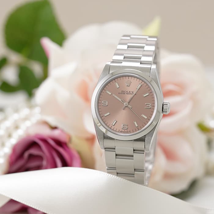 ROLEX ロレックス オイスターパーペチュアル 67480 ピンク369 U番 2