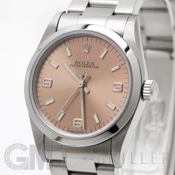 ROLEX ロレックス オイスターパーペチュアル 67480 ピンク369 U番 8