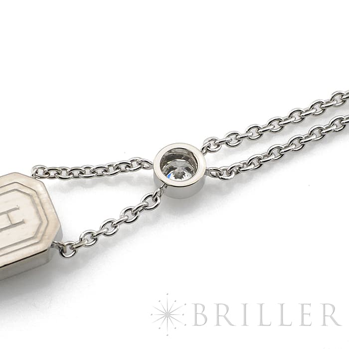 HARRY WINSTON ハリー・ウィンストン HWロゴ ブレスレット ホワイトゴールド ダイヤモンド BRDWDRDLHWL 12