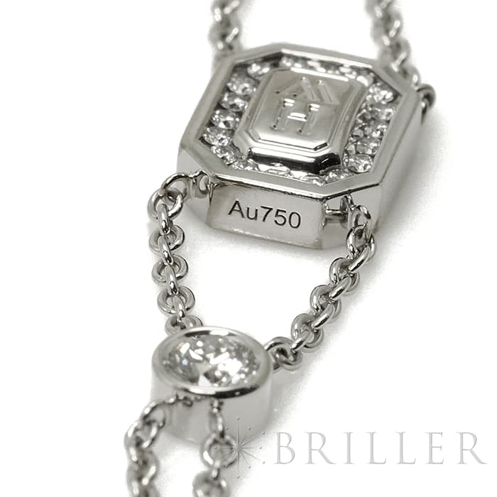 HARRY WINSTON ハリー・ウィンストン HWロゴ ブレスレット ホワイトゴールド ダイヤモンド BRDWDRDLHWL 6