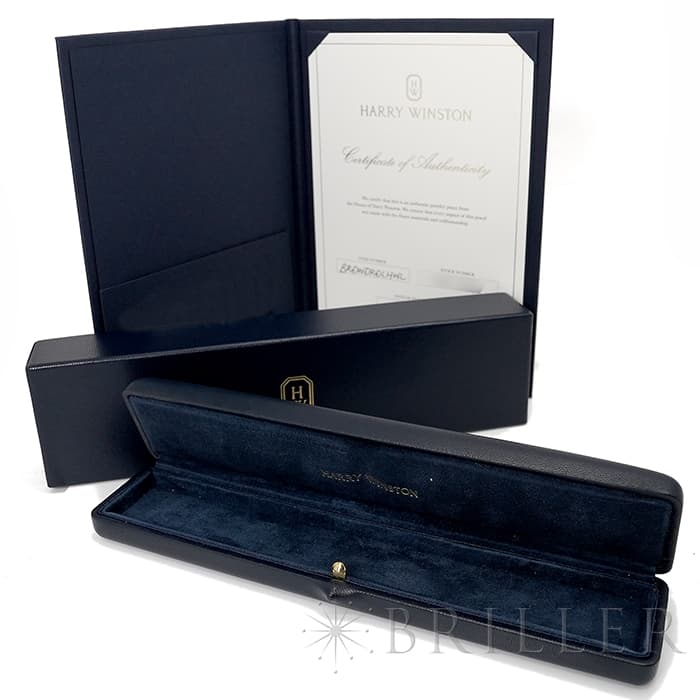 HARRY WINSTON ハリー・ウィンストン HWロゴ ブレスレット ホワイトゴールド ダイヤモンド BRDWDRDLHWL 7