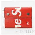 LOUIS VUITTON  ルイ・ヴィトン チェーンコンパクトウォレット シュプリーム エピ レッド M67555 メイン