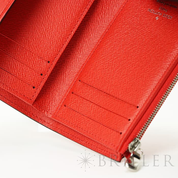 LOUIS VUITTON  ルイ・ヴィトン チェーンコンパクトウォレット シュプリーム エピ レッド M67555 9