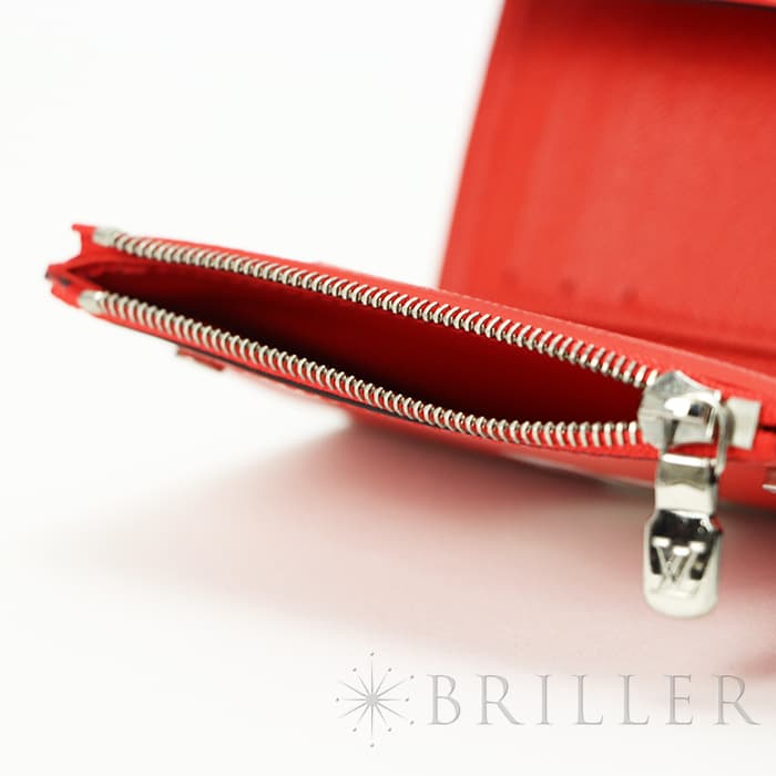LOUIS VUITTON  ルイ・ヴィトン チェーンコンパクトウォレット シュプリーム エピ レッド M67555 16
