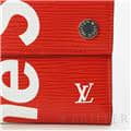 LOUIS VUITTON  ルイ・ヴィトン チェーンコンパクトウォレット シュプリーム エピ レッド M67555 18