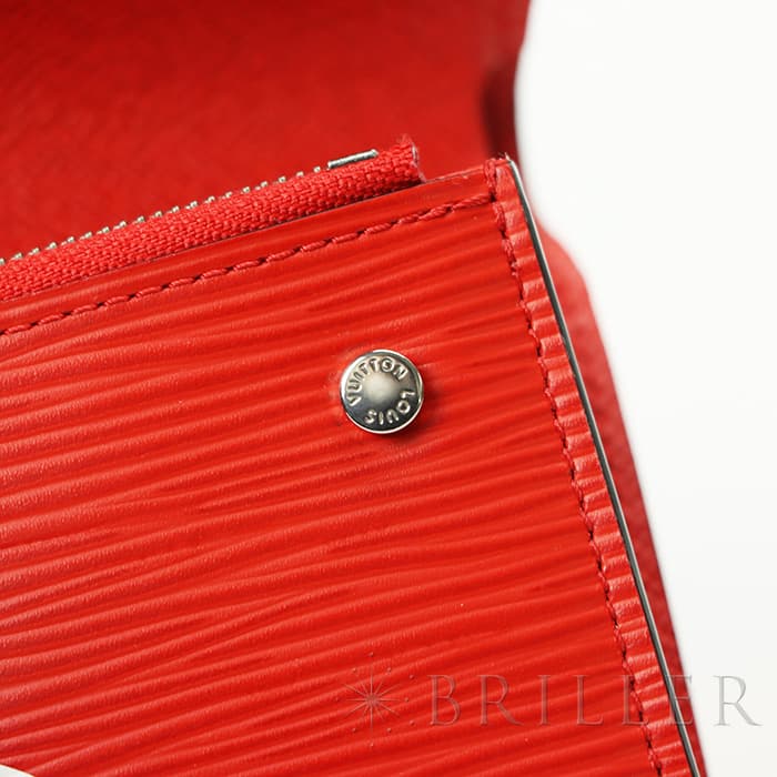 LOUIS VUITTON  ルイ・ヴィトン チェーンコンパクトウォレット シュプリーム エピ レッド M67555 21