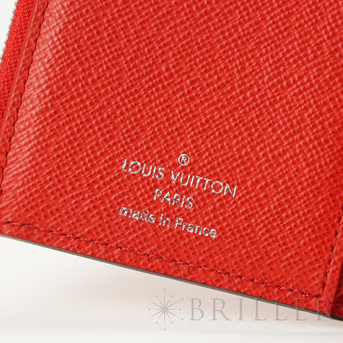 LOUIS VUITTON  ルイ・ヴィトン チェーンコンパクトウォレット シュプリーム エピ レッド M67555 8