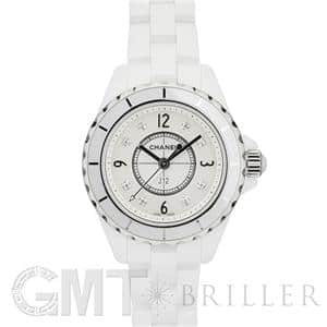 CHANEL シャネル J12 H2570 ホワイトセラミック MOP/8Pダイヤ 29mm