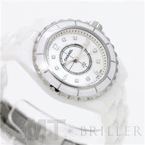 CHANEL シャネル J12 H2570 ホワイトセラミック MOP/8Pダイヤ 29mm