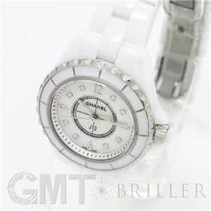 CHANEL シャネル J12 H2570 ホワイトセラミック MOP/8Pダイヤ 29mm